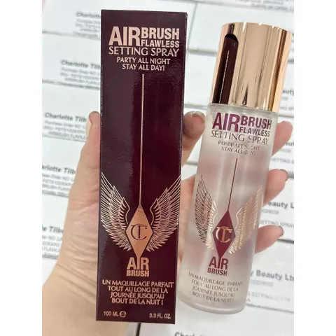 Xịt Khoáng Makeup Charlotte Tilbury Air Brush 100ml - Lớp Nền Hoàn Hảo, Đem Lại Sự Tươi Tắn Cho Làn Da