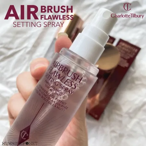 Xịt Khoáng Makeup Charlotte Tilbury Air Brush 100ml - Lớp Nền Hoàn Hảo, Đem Lại Sự Tươi Tắn Cho Làn Da