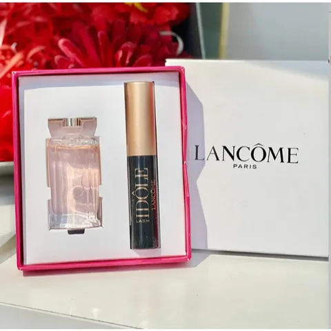 Bộ Nước Hoa Nữ Lancôme Idole 5ml + Chuốt Mi Volumizing 2.5ml - Hương Hoa Dễ Chịu và Quyến Rũ