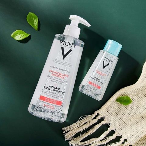 Nước Tẩy Trang Vichy Pureté Thermale 400ml - Dành Cho Da Nhạy Cảm, Làm Sạch Sâu, Giúp Da Thoáng Khỏe, Không Paraben