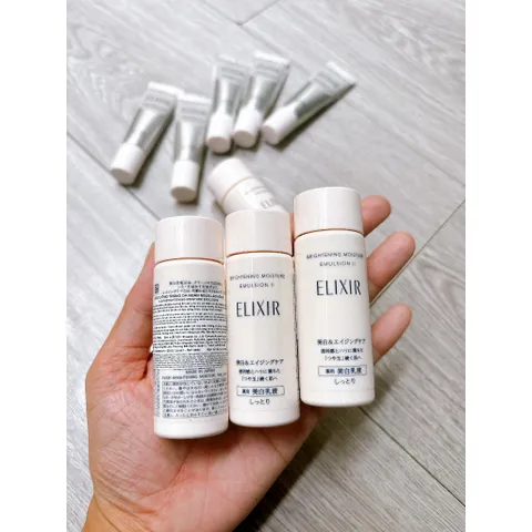Sữa Dưỡng Trắng Da Shiseido ELIXIR Mini 18ml - Ngăn Ngừa Lão Hóa & Cấp Ẩm Cho Da Mịn Màng, Tươi Trẻ