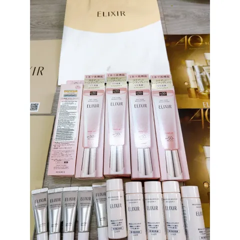 Sữa Dưỡng Trắng Da Shiseido ELIXIR Mini 18ml - Ngăn Ngừa Lão Hóa & Cấp Ẩm Cho Da Mịn Màng, Tươi Trẻ