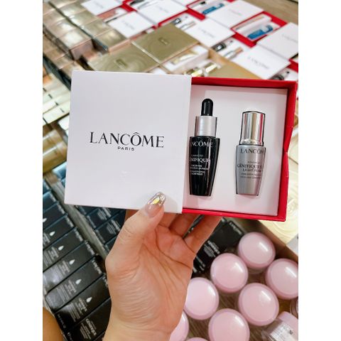 Set 2 Serum Dưỡng Da Lancome Advanced Génifique và Kem Dưỡng Mắt Minisize - Giải Pháp Chăm Sóc Da Đẳng Cấp