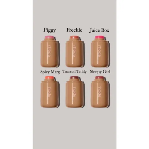 Má Hồng Rhode Pocket Blush Fullbox - Kem Dưỡng Ẩm Cho Má Và Môi, Giữ Màu Cả Ngày, Phong Cách Tươi Tắn
