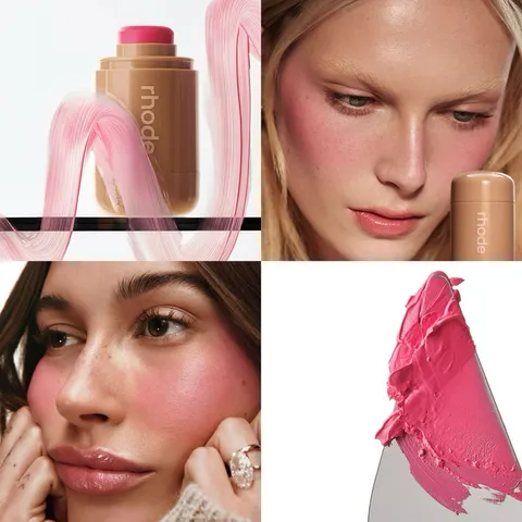 Má Hồng Rhode Pocket Blush Fullbox - Kem Dưỡng Ẩm Cho Má Và Môi, Giữ Màu Cả Ngày, Phong Cách Tươi Tắn