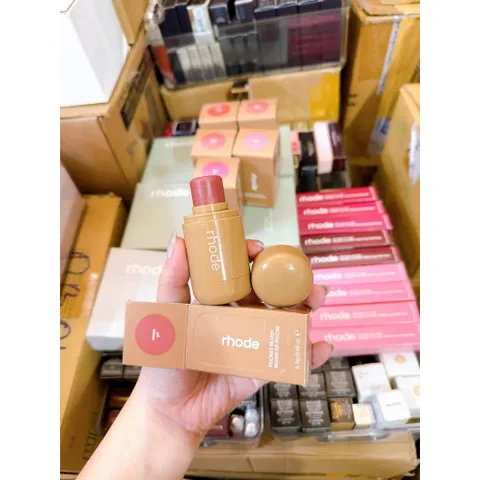 Má Hồng Rhode Pocket Blush Fullbox - Kem Dưỡng Ẩm Cho Má Và Môi, Giữ Màu Cả Ngày, Phong Cách Tươi Tắn