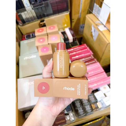 Má Hồng Rhode Pocket Blush Fullbox - Kem Dưỡng Ẩm Cho Má Và Môi, Giữ Màu Cả Ngày, Phong Cách Tươi Tắn
