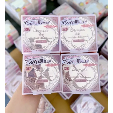 Phấn Phủ Canmake Marshmallow Finish Powder - Phấn Trang Điểm Nhật Bản Giúp Kiểm Soát Dầu, Đem Lại Làn Da Mịn Màng Suốt Ngày