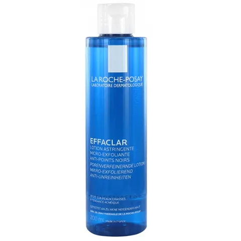 Nước Cân Bằng La Roche-Posay Effaclar 200ml - Giúp Kiểm Soát Dầu, Làm Sạch Lỗ Chân Lông Cho Da Mụn, Cân Bằng Độ pH