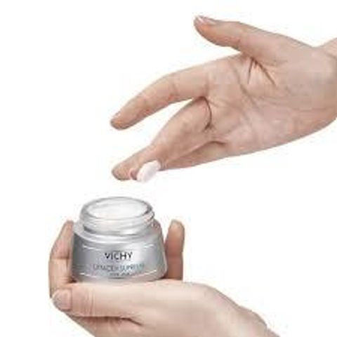 Kem Dưỡng Vichy Liftactiv Supreme Ban Ngày 50ml - Chống Lão Hóa, Giảm Nếp Nhăn, Phù Hợp Da Nhạy Cảm, Không Paraben