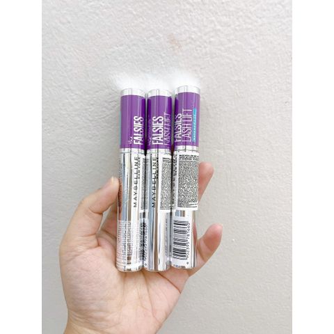 Mascara Maybelline The Falsies Lash Lift Waterproof Very Black - Uốn Mi, Nâng Mi và Làm Dày Mi 8.6ml - Hiệu ứng dài và tự nhiên