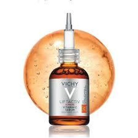 Serum Vichy Vitamin C 15% Pure 20ml - Làm Sáng Da, Trẻ Hóa, Giảm Nếp Nhăn, Phù Hợp Mọi Loại Da