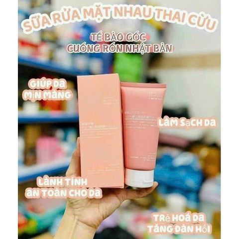 Sữa Rửa Mặt Nhau Thai Cừu Tế Bào Gốc Cuống Rốn Nhật Bản