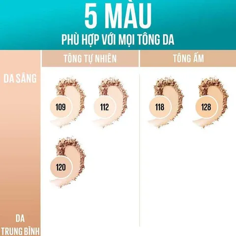 Phấn Phủ Maybelline Fit Me Matte Poreless Powder SPF32 - Kiềm Dầu, Che Phủ Tuyệt Đối, 6g, Dễ Dàng Thao Tác, Thích Hợp Mọi Tông Da