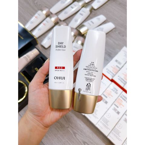 Kem Chống Nắng Ohui Day Shield Perfect Sun Red SPF50+ Cho Da Dễ Ửng Đỏ - Bảo Vệ Toàn Diện, Làm Dịu Da Nóng Rát 50ml