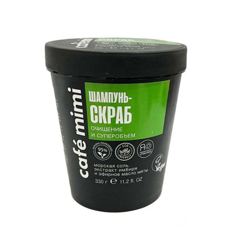 Dầu Gội Tẩy Tế Bào Chết Da Đầu Cafe Mimi 330g - Chăm Sóc Tóc Yếu, Tăng Cường Mọc Tóc, Hương Thơm Tươi Mát, Làm Sạch Sâu