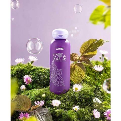 Dung dịch Vệ Sinh Lá Tía Tô Ume 150ml - Làm Sạch, Khử Mùi, Dưỡng Ẩm An Toàn Cho Vùng Kín, Phù Hợp Với Da Nhạy Cảm