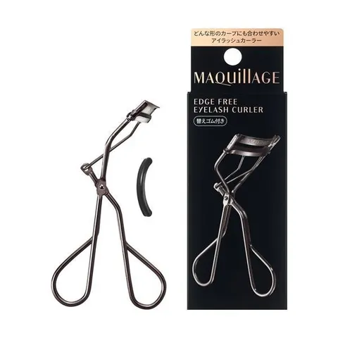 Bấm Mi Shiseido Maquillage Edge Free Cao Cấp Nhật Bản - Kẹp Mi Thiết Kế Đặc Biệt Dành Cho Mắt Châu Á, Chống Gãy Mi, Dáng Cong Tự Nhiên