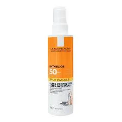 Xịt Chống Nắng La Roche-Posay Anthelios Spray Invisible SPF 50+ 200ml