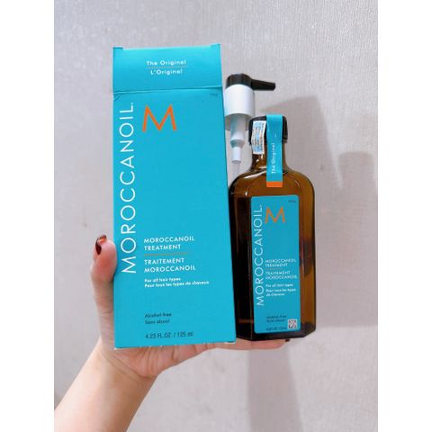 Dầu Dưỡng Tóc Moroccanoil Phục Hồi & Dưỡng Ẩm 125ml - Dưỡng Tóc Bóng Mượt Từ Dầu Argan, Chăm Sóc Tóc Hư Tổn, Hương Thơm Dịu Nhẹ