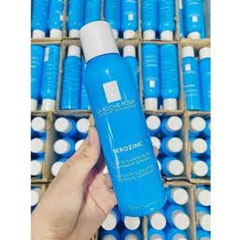 Xịt Khoáng La Roche-Posay Serozinc 50ml - 150ml - 300ml Dành Cho Da Dầu Mụn, Làm Sạch, Dịu Da, An Toàn, Kháng Khuẩn