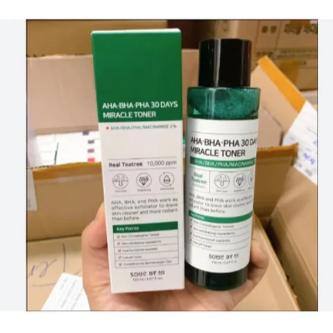 Nước Cân Bằng Làm Sạch Da AHA-BHA-PHA 30 Days Miracle Toner 150ml - Giúp Giảm Mụn, Se Khít Lỗ Chân Lông, An Toàn Cho Da Hàn Quốc