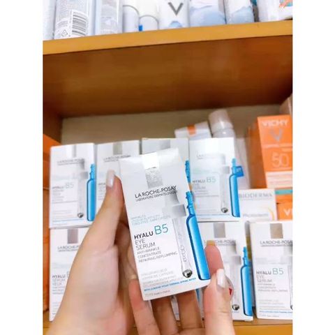 Serum Dưỡng Mắt La Roche-Posay Hyalu B5 Yeux 15ml - Chống Nếp Nhăn, Dưỡng Ẩm, Tươi Sáng Da Mắt, Thích Hợp Với Da Nhạy Cảm