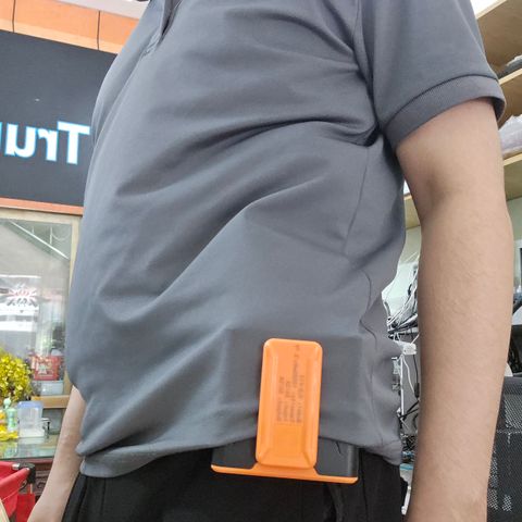 Quạt Mini Đa Năng Đeo Thắt Lưng 10.000mAh - Thiết Kế Tiện Lợi Đeo Cổ, Hoạt Động Liên Tục 15-48 Giờ, Quạt Điều Hòa Rảnh Tay Cho Ngày Hè Nóng Nực