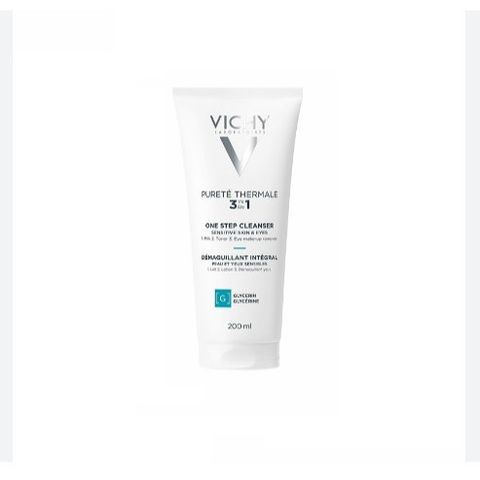 Sữa Rửa Mặt Tẩy Trang Vichy 3 Purete Thermale 3in1 One Step Cleanser 100ml