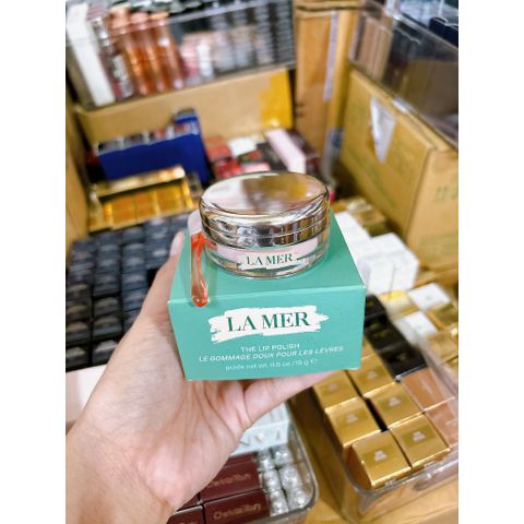 Tẩy Tế Bào Chết Môi LA MER The Lip Polish 15g - Chăm Sóc Môi Chất Lượng Cao Kèm Muỗng, Dưỡng ẩm và Tái Tạo Kết Cấu Da Môi