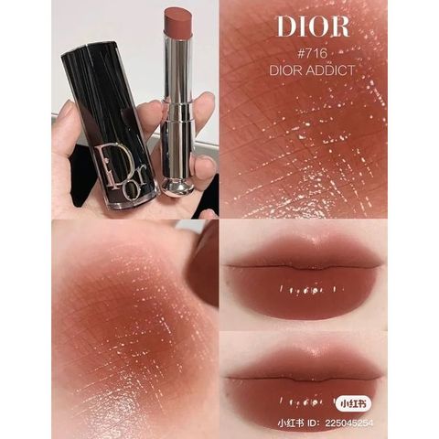 (Fullbox) Son Dior Addict Hydrating Shine Lipstick Fullbox - Son Môi Chống Khô Bóng Đẹplekh uy tín Cao, Nhiều Màu Sắc Thời Thượng