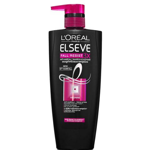 Dầu Gội Giảm Gãy Rụng Tóc L'Oreal Paris Elseve Fall Resist 3X Shampoo 620ml - Nuôi Dưỡng Tóc Chắc Khỏe, Ngăn Rụng Tóc