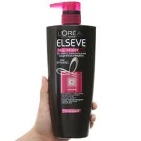 Dầu Gội Giảm Gãy Rụng Tóc L'Oreal Paris Elseve Fall Resist 3X Shampoo 620ml - Nuôi Dưỡng Tóc Chắc Khỏe, Ngăn Rụng Tóc
