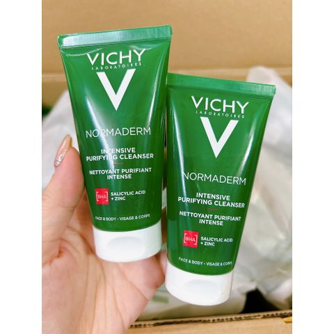 Sữa Rửa Mặt Vichy Normaderm Phytosolution Gel - Giúp Làm Sạch Sâu, Giảm Bã Nhờn, Ngăn Ngừa Mụn Cho Da Dầu, Da Nhạy Cảm