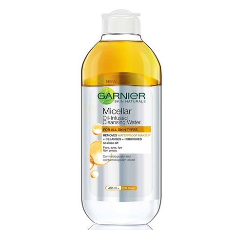 Nước Tẩy Trang Micellar Dầu Argan 400ml - Làm Sạch Sâu Lớp Trang Điểm Waterproof - Không Cồn, Không Kích Ứng Da