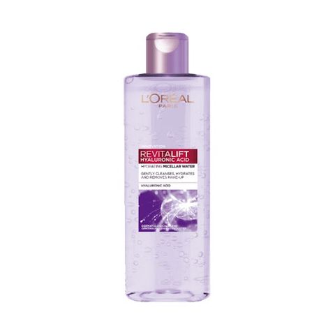 Nước Tẩy Trang L'Oreal Revitalift Hyaluronic Acid 400ml - Làm Sạch Sâu, Cấp Ẩm Cho Da Khô Và Hỗn Hợp, Công Nghệ Micellar
