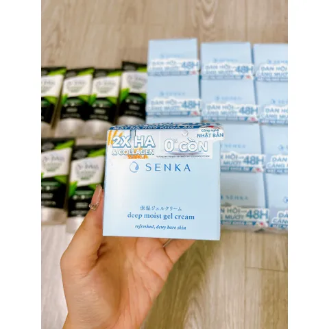 [Có tem phụ] Mặt Nạ Ngủ Senka Cấp Ẩm Chuyên Sâu Dạng Gel 50g