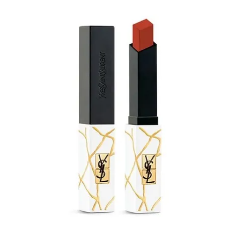Son YSL The Slim 35 Loud Brown 2.2g - Son Môi Đỏ Cam Nâu Mịn Màu Đất Đầy Cuốn Hút, Chất Lì Sang Trọng, Dưỡng Ẩm Tốt