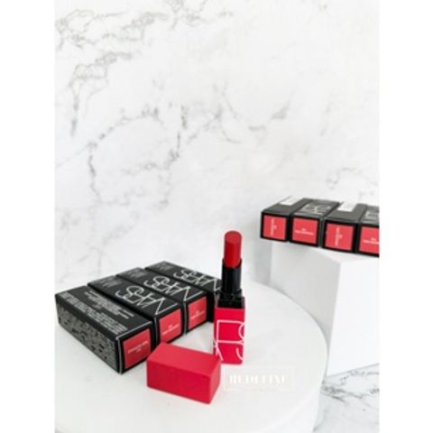 Son Nars Powermatte Mini 0.8g 132 Dragon Girl - Son Lì Đỏ Ruby Đẹp Mọi Tone Da, Độ Bám Cao, Không Lem, Không Trôi