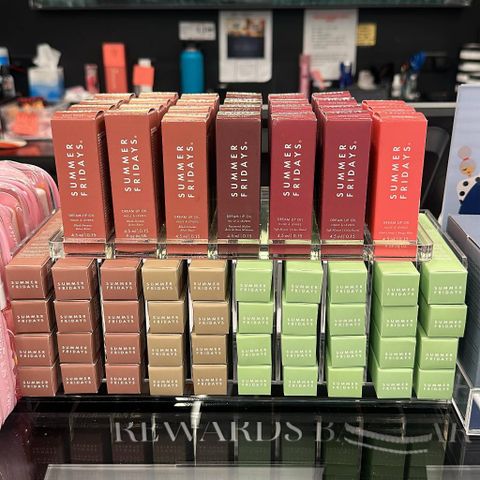 Son dưỡng môi Summer Fridays Lip Butter Balm - Vegan, giữ ẩm và làm dịu môi khô, màu nâu đường nâu, hương vị ngọt ngào, an toàn cho bà bầu