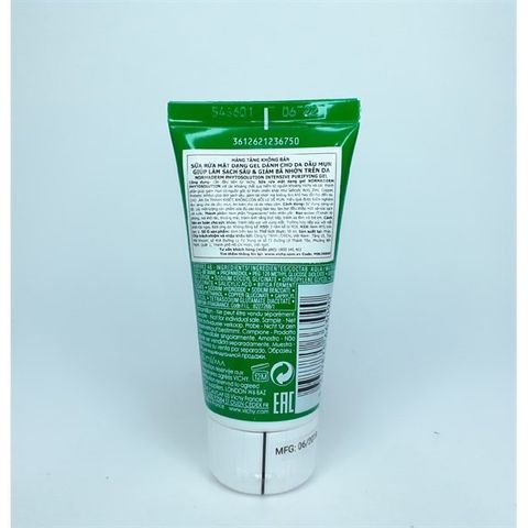 Gel Rửa Mặt Vichy Normaderm 50ml - Dành Cho Da Dầu Mụn, Làm Sạch Sâu, Giảm Nhờn, Hiệu Quả Trong Việc Điều Tiết Bã Nhờn