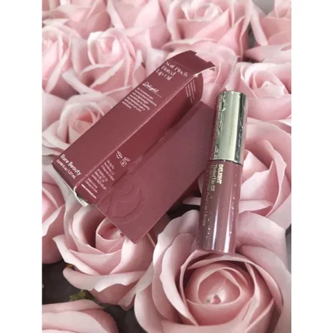 Son Bóng Rare Beauty Mini 1.37g - Màu Delight, Dưỡng Ẩm, Không Dính, Chất Son Lỏng Mướt, Đôi Môi Căng Bóng, Sáng Màu