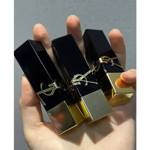 [Mini 1.3g] Son YSL The Bold 07 Unihibited Flame – Màu Đỏ Tươi Ánh Cam