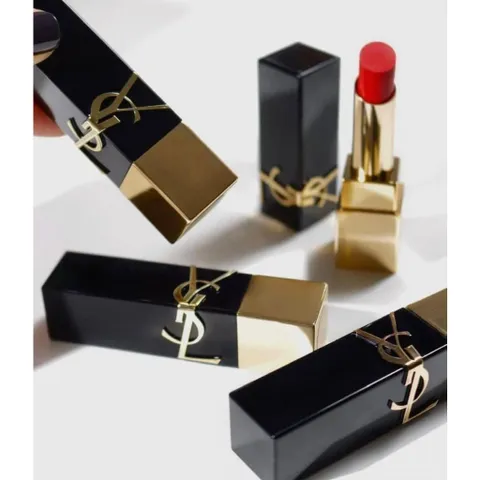 [Mini 1.3g] Son YSL The Bold 07 Unihibited Flame – Màu Đỏ Tươi Ánh Cam