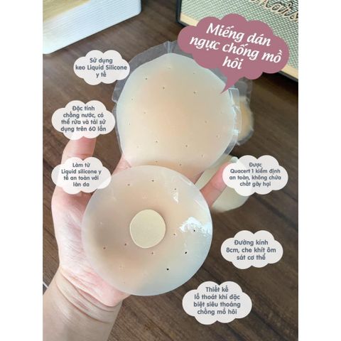 Miếng Dán Ngực Davichi Nâng Ngực Cải Tiến - Không Keo, Chống Mồ Hôi, Siêu Mỏng, Thoải Mái Cho Phái Đẹp