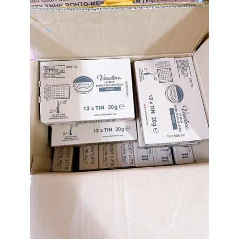 Sáp Dưỡng Môi Hộp Thiếc Vaseline Lip Therapy 20g - Dưỡng ẩm tự nhiên, nhiều màu sắc, phù hợp cho đôi môi khô nứt nẻ, dùng hàng ngày.