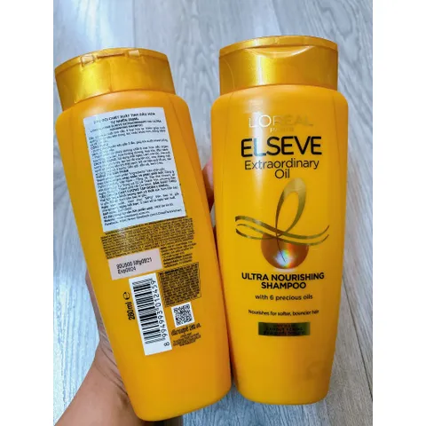 [Date 9/24] Dầu Gội Chiết Xuất Tinh Dầu Hoa tự nhiên L'Oréal Paris Elseve Extraordinary Oil 280ml