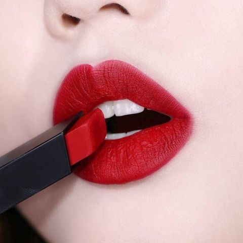 Son YSL Rouge Pur Couture The Slim 21 - Màu Đỏ Tươi Rực Rỡ, Chất Son Mịn Lì Cao Cấp, Xuất Xứ Pháp, Thiết Kế Sang Chảnh