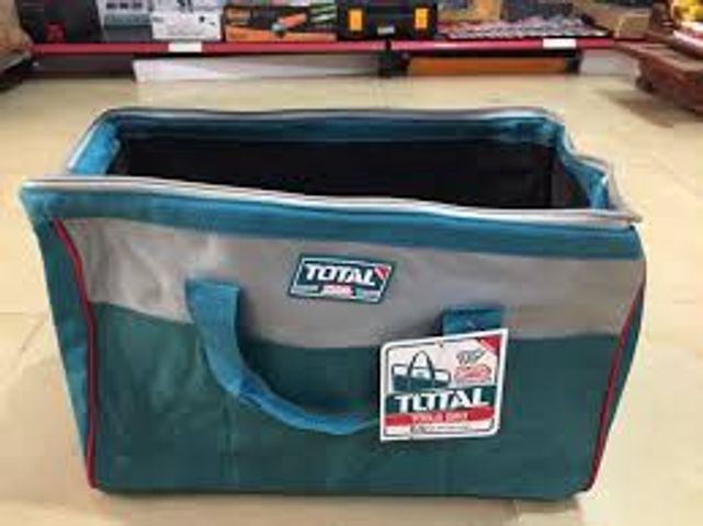 Giỏ đựng dụng cụ Total THT261625 - Túi xách 16 inch Chất liệu dày dặn, nhiều ngăn tiện lợi cho thợ điện, sửa chữa và DIY