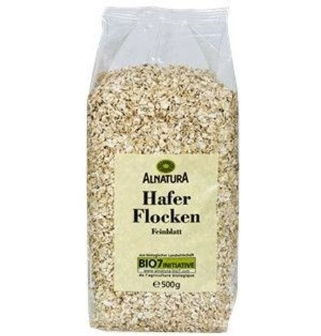 Yến Mạch Cán Vỡ Hafer Flocken 500g - Ngũ Cốc Bổ Dưỡng Từ Mỹ, Giàu Chất Xơ và Protein, Lý Tưởng Cho Bữa Sáng Hoặc Bữa Phụ